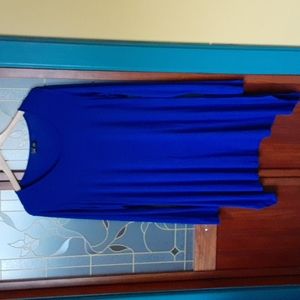 NWOT AVA long-sleeved Scoopneck swing dress size L